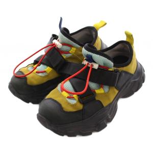 nagonstans クライミングシューズ スニーカー 24.0cm カーキ マルチカラー /YM