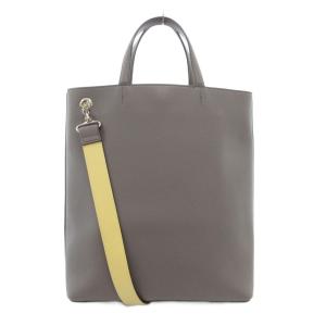 UNITED ARROWS 2WAY ショルダーバッグ トートバッグ グレー /UO