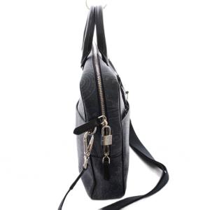 ETRO ビジネスバッグ 2WAY ブラック ペイズリー柄