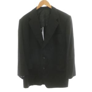 Ermenegildo Zegna スーツ セットアップ 上下 テーラードジャケット シングル パンツ スラックス 黒 ブラック /AN38