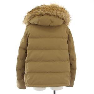 DANTON SHORT DOWN JACKET M ベージュ DT-A0007 LAS