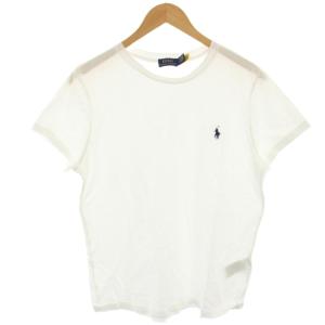 Tシャツ カットソー 半袖 スモールポニー L 白 ホワイト 0200013627 /HN