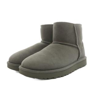 UGG australia クラシック ミニ CLASSIC MINI II ムートンブーツ ショートブーツ 24.0cm グレー