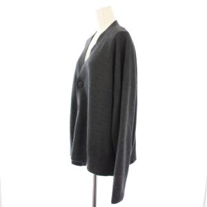 ENFOLD V CARDIGAN カーディガン 38 グレー 300IS270-0531