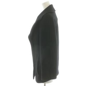 MUVEIL ピーコート Pコート 金ボタン ウール アウター 36 黒 ブラック MA13FC009 /AN39