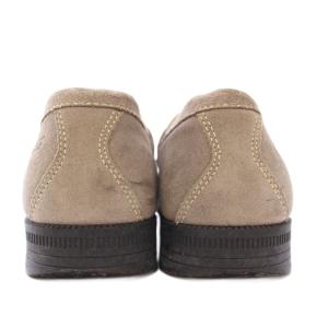 REGAL ローファー スクエアトゥ ローヒール スエード 23.5cm グレー /BB