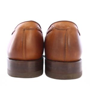 REGAL ローファー ラウンドトゥ ローヒール レザー タッセルチャーム ワンカラー 23.5cm 茶 ブラウン