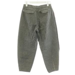 Drawer テーパードパンツ チェック柄 ウール 36 グレー 6514-236-0357 /AN43