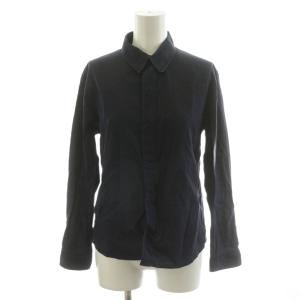 ヨウジヤマモト シャツ ブラウス 長袖 3 黒 ブラック /AN38