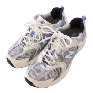 New Balance ローカットスニーカー US5.5 シルバーカラー ライトブルー