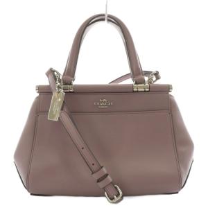 グレース ハンドバッグ ショルダーバッグ 2way レザー 紫 パープル 31918 /AN4