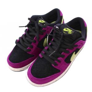 NIKE SB Dunk Low Red Plum ダンクローレッドプラム スニーカー US7 25cm 紫 パープル