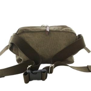 BAGGY PORT ウエストポーチ ボディバッグ キャンバス カーキ /G