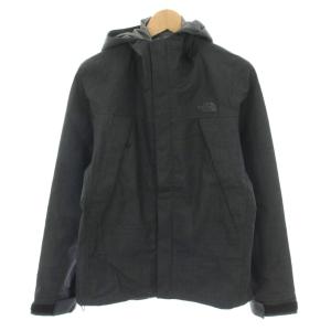 エクセレントウールジャケット マウンテンパーカ アウター フード ロゴ刺繍 M グレー NP61333