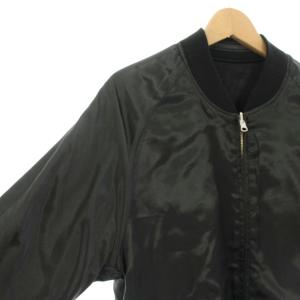 AVIREX スカジャン ジャンパー ブルゾン アウター リバーシブル 龍柄 刺繍 XL 黒 ブラック 6172119