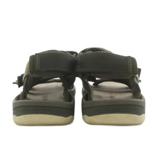 Timberland サンダル ストラップ ロゴ 26.0cm カーキ A0998 /AN20