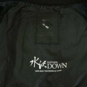 DESCENTE オルテライン 水沢ダウン ダウンジャケット M ブラック DXG0842WBS