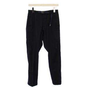 BEAMS クライミングパンツ スラックス ジップフライ ベルト S 黒 ブラック /BB