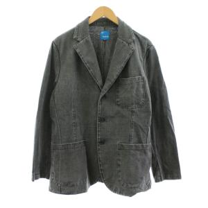 ヘビージャージー テーラージャケット 3B 裏地なし コットン M グレー GOLT2201 /KU