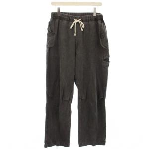 ヘビージャージー トラウザーズ HEAVY JERSEY TROUSERS イージーパンツ M 黒 GOPT-2211