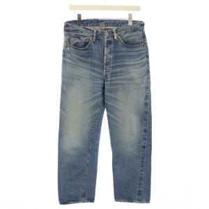 2ND-HAND USED WASH デニム パンツ W33 ブルー 1101