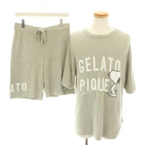 ピーナッツ PEANUTS ルームウェア スヌーピー Snoopy ロゴJQDプルオーバー Tシャツ クルーネック