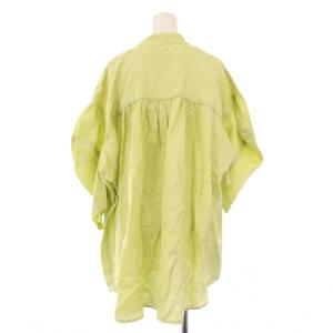 Vivienne Westwood RED LABEL ブラウス オーブ 刺繍 リネン混 00 ライトグリーン