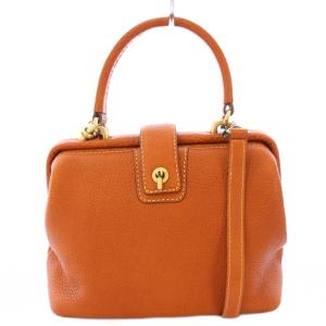 トーンオイルヌメ ポストミニショルダー 2WAY ブラウン