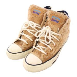 CONVERSE ダッフィー 10周年記念モデル ALL STAR オールスター ハイカットスニーカー シューズ ロゴ US4.5