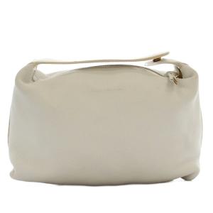 BOTTEGA VENETA クラッチバッグ ハンドバッグ レザー ポーチ 白 ホワイト /G OH