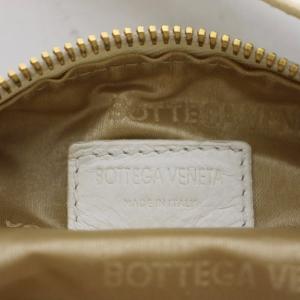 BOTTEGA VENETA クラッチバッグ ハンドバッグ レザー ポーチ 白 ホワイト /G OH
