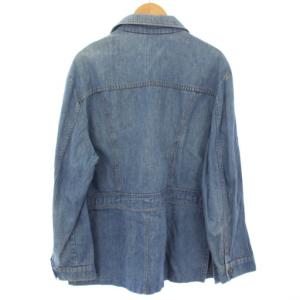 LEE 70's デニムブッシュジャケット Gジャン XL 青 ブルー /TK
