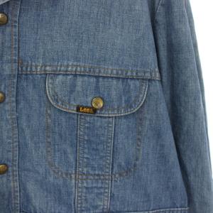 LEE 70's デニムブッシュジャケット Gジャン XL 青 ブルー /TK