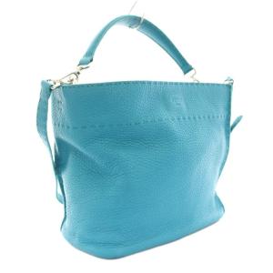 FENDI セレリア アンナスモール ショルダーバッグ ブルー 8BT218