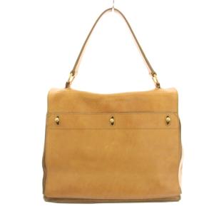 YVES SAINT LAURENT rive gauche ミューズトゥバッグ Muse Two Bag ハンドバッグ レザー 茶 ブラウン 197149 /YT