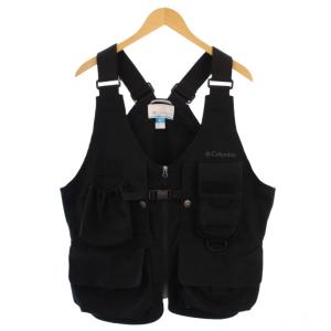 GREEN PINES VEST ベスト ジャケット L 黒 122 PM0085 /BM