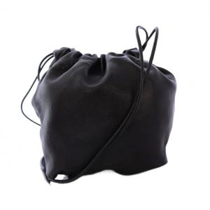 DUMPLING ドローストリングバッグ ブラック