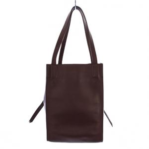 J&M DAVIDSON ベル ミニ トートバッグ レザー 茶 /BM