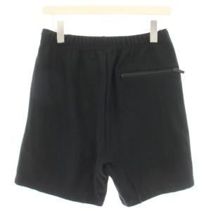 N.HOOLYWOOD ショートパンツ ハーフパンツ イージー スウェット リブ切替 36 黒 ブラック 2231-CP52-062