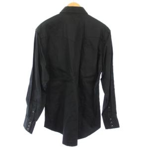 WRANGLER ウエスタンシャツ Cowboy Cut 長袖 L 黒 MS70819 /TK