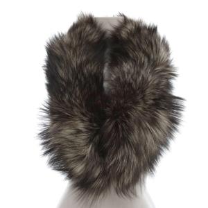 SAGA FOX 美品 ティペット フォックスファー 毛皮 茶 ブラウン /UO