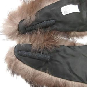 SAGA FOX 美品 ティペット フォックスファー 毛皮 茶 ブラウン /UO