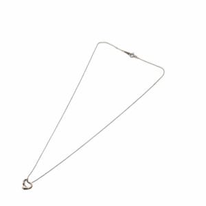 TIFFANY&Co. オープンハート ネックレス ペンダント 925 シルバー /KH OH