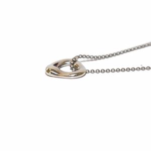 TIFFANY&Co. オープンハート ネックレス ペンダント 925 シルバー /KH OH