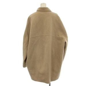 GALLARDAGALANTE ショールカラー コート ドロップショルダー ウール混 F ベージュ 1002608A0002 /G