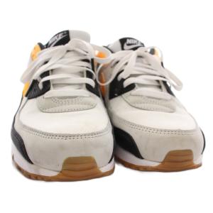 NIKE Air Max 90 White Photon Dust Black Laser Orange