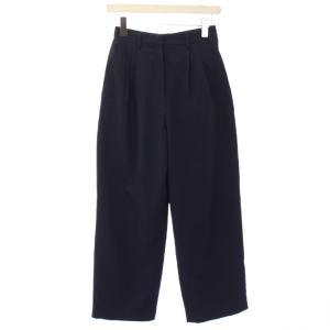 ベーシックタックパンツ BASIC TUCK PANTS ワイドパンツ 0 ネイビー 12110-7032