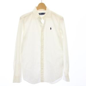 シャツ 長袖 ポニー 刺繍 2 ホワイト 0200030025 /TK