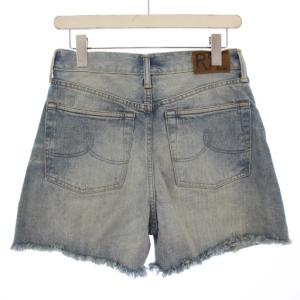RRL ラルフローレン ショートパンツ デニム カットオフ W28 ブルー 282936596001 /TK