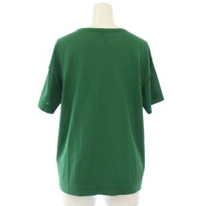 MACKINTOSH PHILOSOPHY MACKINTOSHPHILOSOPHY ニット セーター 半袖 クルーネック ポケット 38 緑 H5N02-802-75 /TK